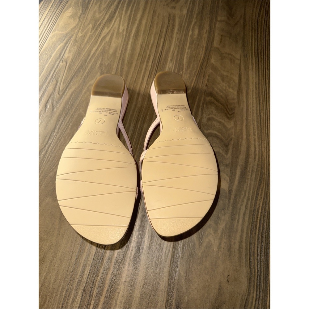 Classic Elements Pink Floral Slide Sandals - Picture 4 of 7